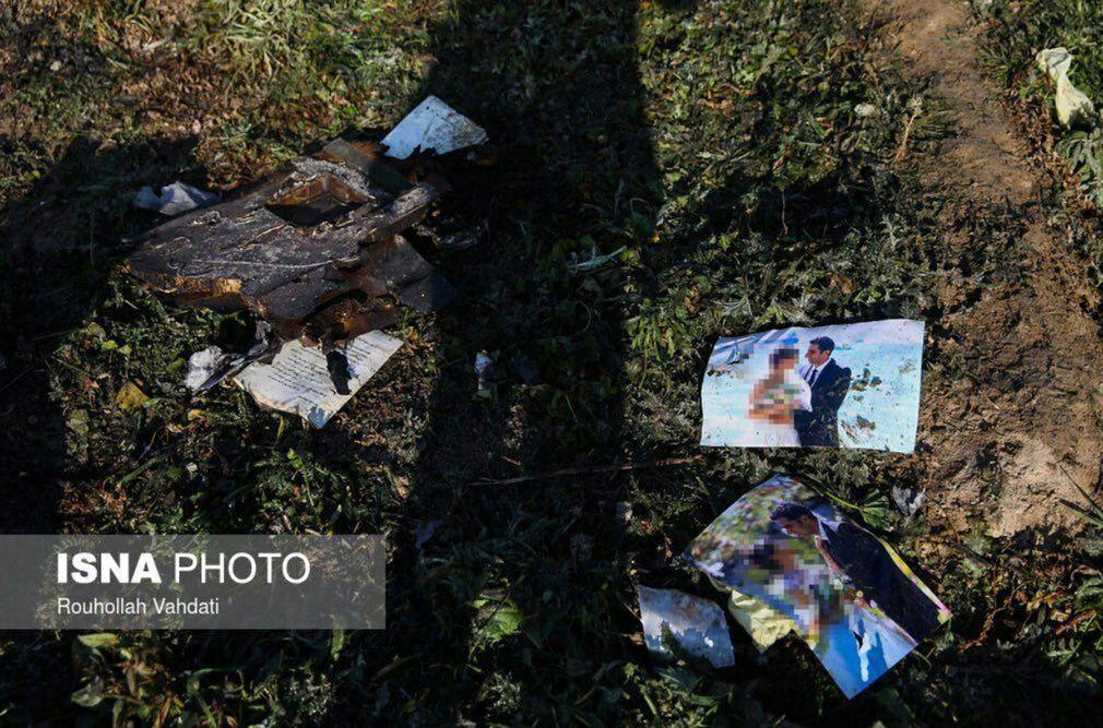 عکس جنازه های سقوط هواپیما